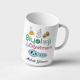Flamingo Tasarım FPM1047 Biyoloji Öğretmenine Kupa Bardak