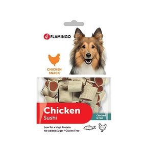 Flamingo Tavuk ve Balıklı Sushi 85 gr Köpek Ödül Maması