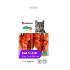 Flamingo Tavuklu ve Balıklı Kurutulmuş 50 gr Kedi Ödül Maması