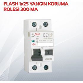 Flash 1x25 300 Ma Yangın Koruma Rölesi