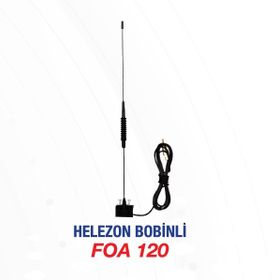 Flash FOA120 Fiat M131 Oluk için Helezon Bobinli Komple Anten