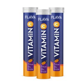 FLAVA C Vitamini 3x20 Efervesan Tablet