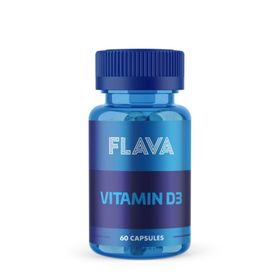 FLAVA Vitamin D3 60 Kapsül