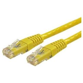 Flaxes FNK-6002S Sarı Cat6 20 cm Patch Kablo