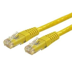 Flaxes FNK-6002S Sarı Cat6 20 cm Patch Kablo