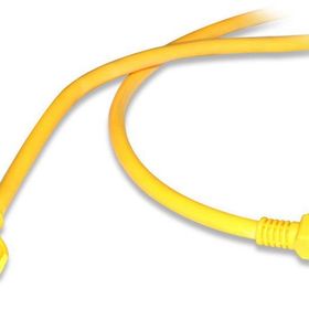 Flaxes FNK-6002S Sarı Cat6 20 cm Patch Kablo