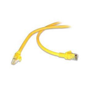 Flaxes FNK-6002S Sarı Cat6 20 cm Patch Kablo