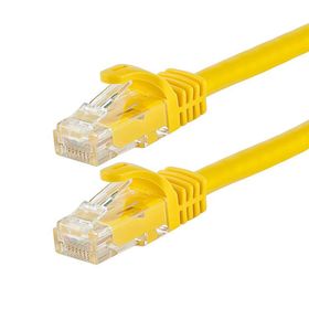 Flaxes FNK-605S Sarı 5 mt Cat6 Patch Kablo
