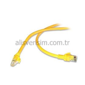 Flaxes FNK-605S Sarı 5 mt Cat6 Patch Kablo