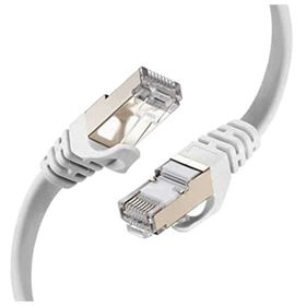 Flaxes FNK-710G CAT7 10 mt S/FTP Gri Patch Kablo
