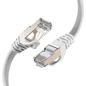Flaxes FNK-710G CAT7 10 mt S/FTP Gri Patch Kablo