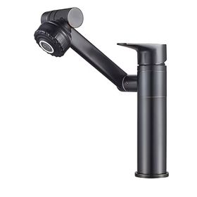 Fleko Çok Fonksiyonlu Robot Siyah Lavabo Bataryası