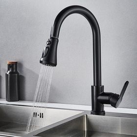 Fleko KS10S01-C Siyah Spiralli Armatür