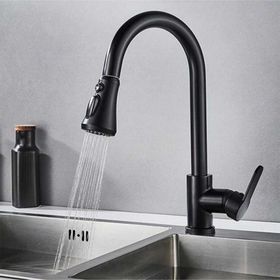Fleko KS10S01-C Siyah Spiralli Armatür