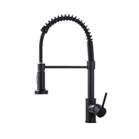 Fleko KS13S01-C Siyah Endüstriyel Mutfak Armatürü