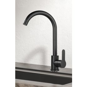 Fleko MOB-C402 Krom Siyah Musluk