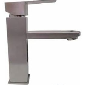 Fleko SSC1 -S2 İnox Kare Lüx Çanak Lavabo Batarya