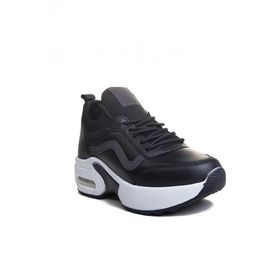 Flet 121 Siyah Beyaz Kadın Sneaker Ayakkabı