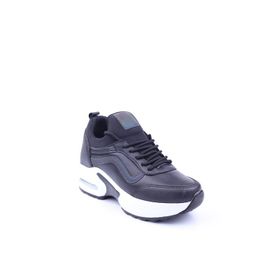 Flet 121 Siyah Beyaz Kadın Sneaker Ayakkabı