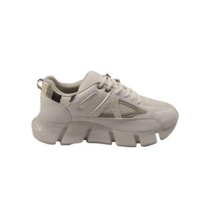 Flet 179Z Yüksek Taban Ortopedik Günlük Beyaz Kadın Sneaker Ayakkabı