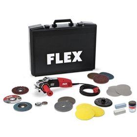 Flex FLE147125 Avuç Taşlama Makinesi Seti