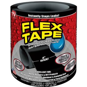Flex Tape Bant Güçlü Suya Dayanıklı Su Sızdırmaz Siyah Tamir Bandı