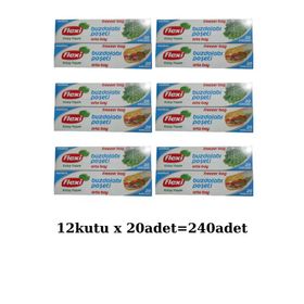 Flexi 20'li Orta Boy Buzdolabı Poşeti (4 adet)
