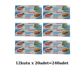 Flexi 20'li Orta Boy Buzdolabı Poşeti (4 adet)