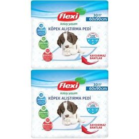 Flexi 2x30 Adet 60x90 cm Evcil Hayvan Tuvalet Eğitim Pedi