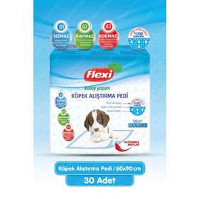 Flexi 2x30 Adet 60x90 cm Evcil Hayvan Tuvalet Eğitim Pedi