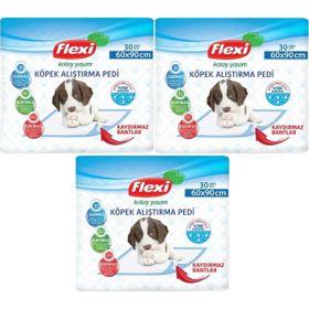 Flexi 3x30 Adet 60x90 cm Evcil Hayvan Tuvalet Eğitim Pedi