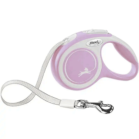 Flexi 5 m M Rose New Comfort Otomatik Şerit Köpek Gezdirme Kayışı