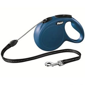 Flexi 5 m Mavi [M] New Classic Otomatik Şerit Gezdirme Kayışı