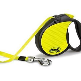 Flexi 5 mt 15 kg Neon Sarı Small Otomatik Şerit Tasma