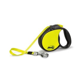 Flexi 5 mt 25 kg Neon Sarı Medium Otomatik Şerit Tasma