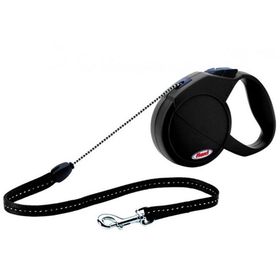 Flexi ADFL-100 Classic 3 m İpli XS Boy Siyah Köpek Tasması