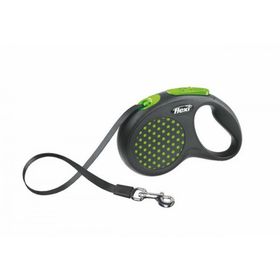 Flexi Design Otomatik Yeşil 5 m Köpek Tasması