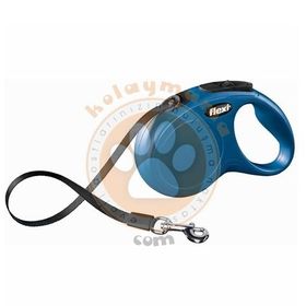Flexi Extra Small 3 m New Classic Otomatik Mavi Şerit Gezdirme