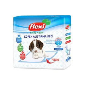 Flexi Kaydırmaz Bantlı 55x60 cm 10'lu Köpek Alıştırma Pedi