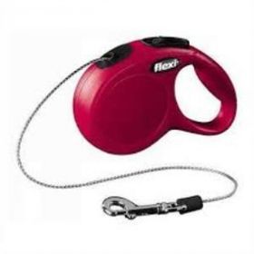 Flexi Kırmızı Small Kırmızı 5 mt New Classic İp Otomatik Köpek Gezdirme Tasması