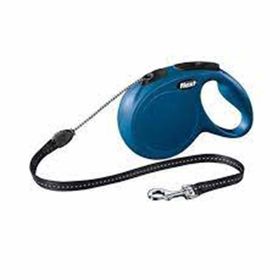 Flexi Large Mavi 5 mt New Classic Şerit Otomatik Köpek Gezdirme Tasması