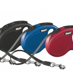 Flexi New Classic 3 m Mavi Şerit Köpek Tasması