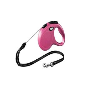 Flexi New Classic 5 m Pembe İp Köpek Tasması