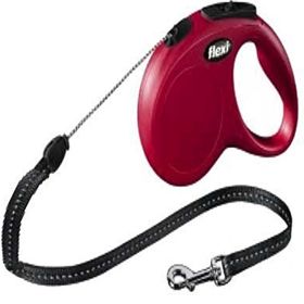 Flexi New Classıc 5M Ip M Kırmızı Tasma