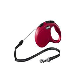 Flexi New Classic Kırmızı M 8 mt İp Otomatik Tasma