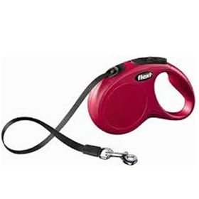 Flexi New Classic Kırmızı XS 3 mt Şerit Tasma