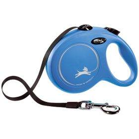 Flexi New Classic Mavi 3 m İp Xs Otomatik Köpek Gezdirme Tasması