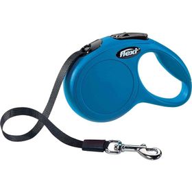 Flexi New Classic Mavi XS Otomatik Şerit Köpek Gezdirme Tasması