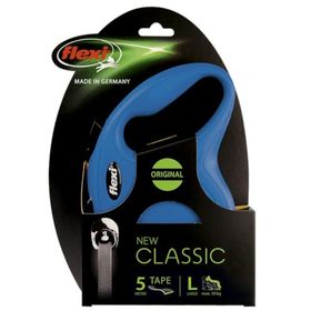 Flexi New Classic Mavi XS Otomatik Şerit Köpek Gezdirme Tasması