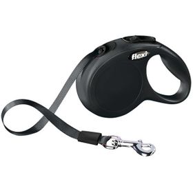 Flexi New Classic Otomatik Siyah Small 5 mt Gezdirme İpi